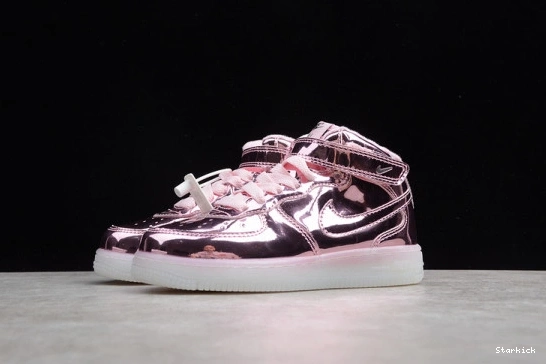 Air Rose Kids Pink Mid 1 Nike WB Force 314197-8300 1219